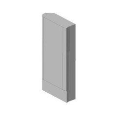 Šamotová deska boční KV HEAT R/L 2G S 70.44.33.13 